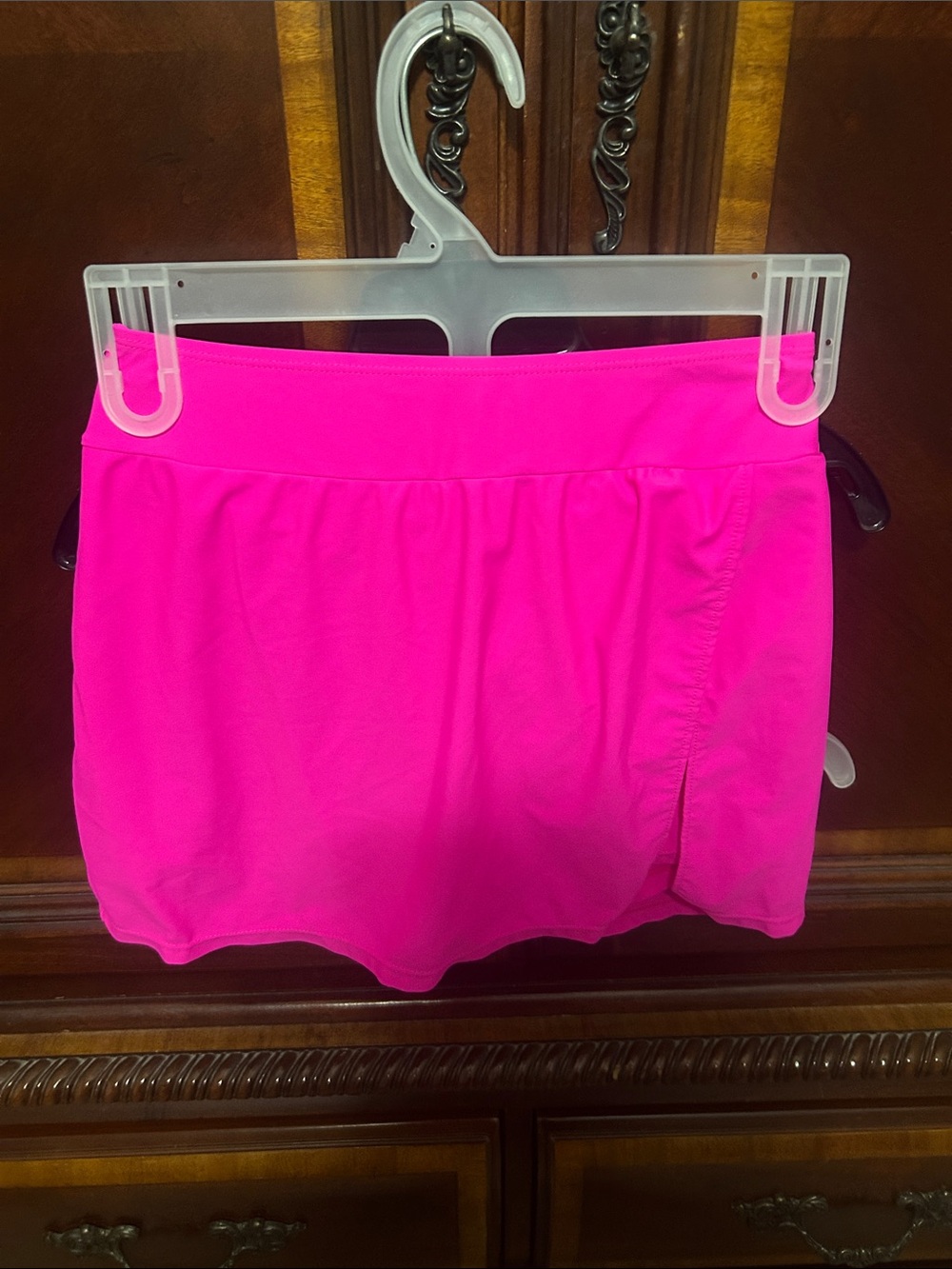 Bright Hot Pink Athletic Skort